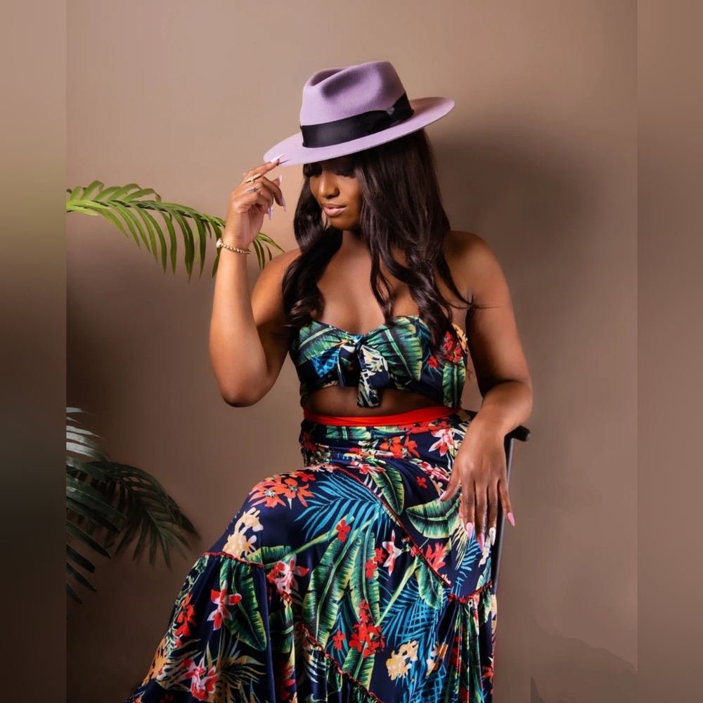 Stylish Lavender Fedora Hat with Black Band - Women’s Fashion Hat